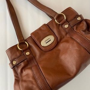 Brown Leather Michael Kors Shoulder Bag FAST shipping